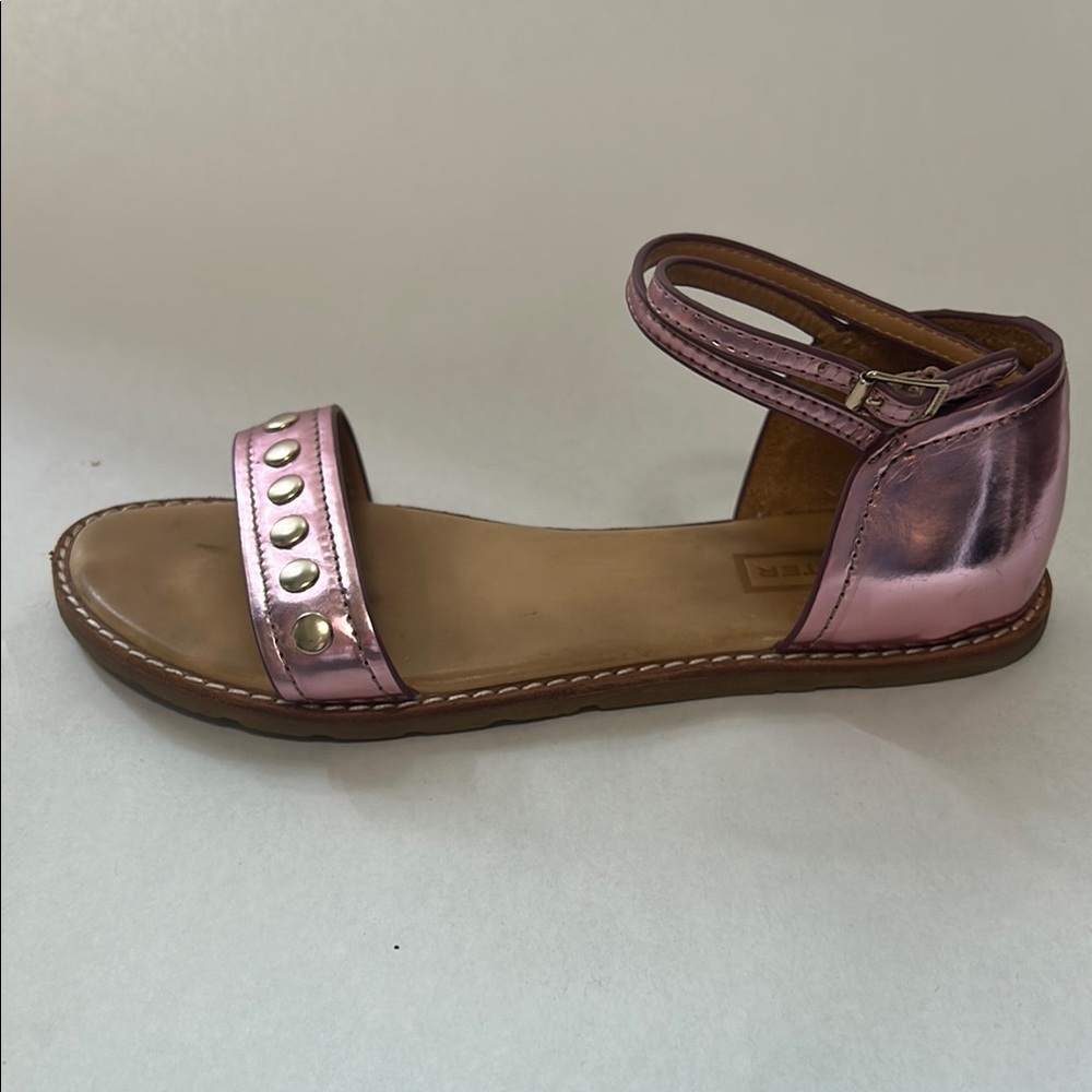 Hunter - Pink Metallic Sandals - Size 8